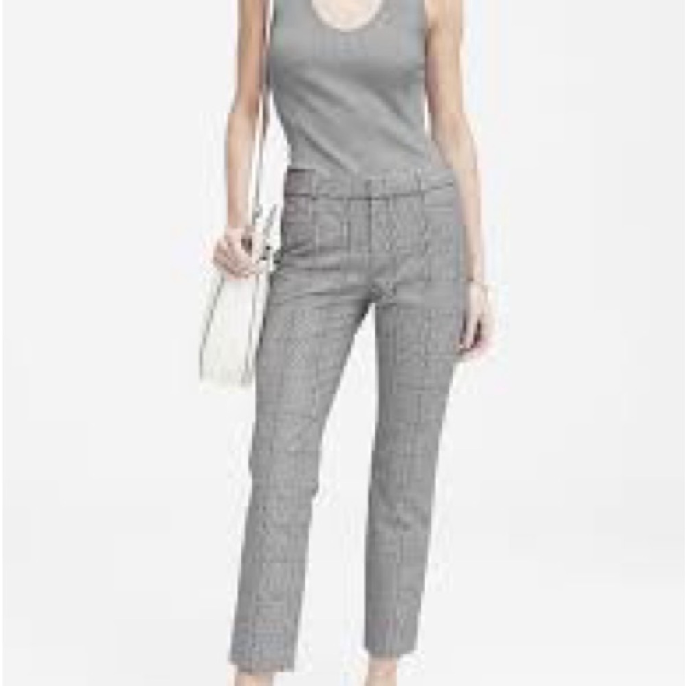 Banana Republic Gray Cropped Women's Pants